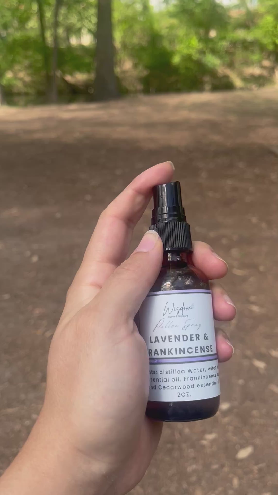 Lavender & Frankincense Pillow/Linen Spray